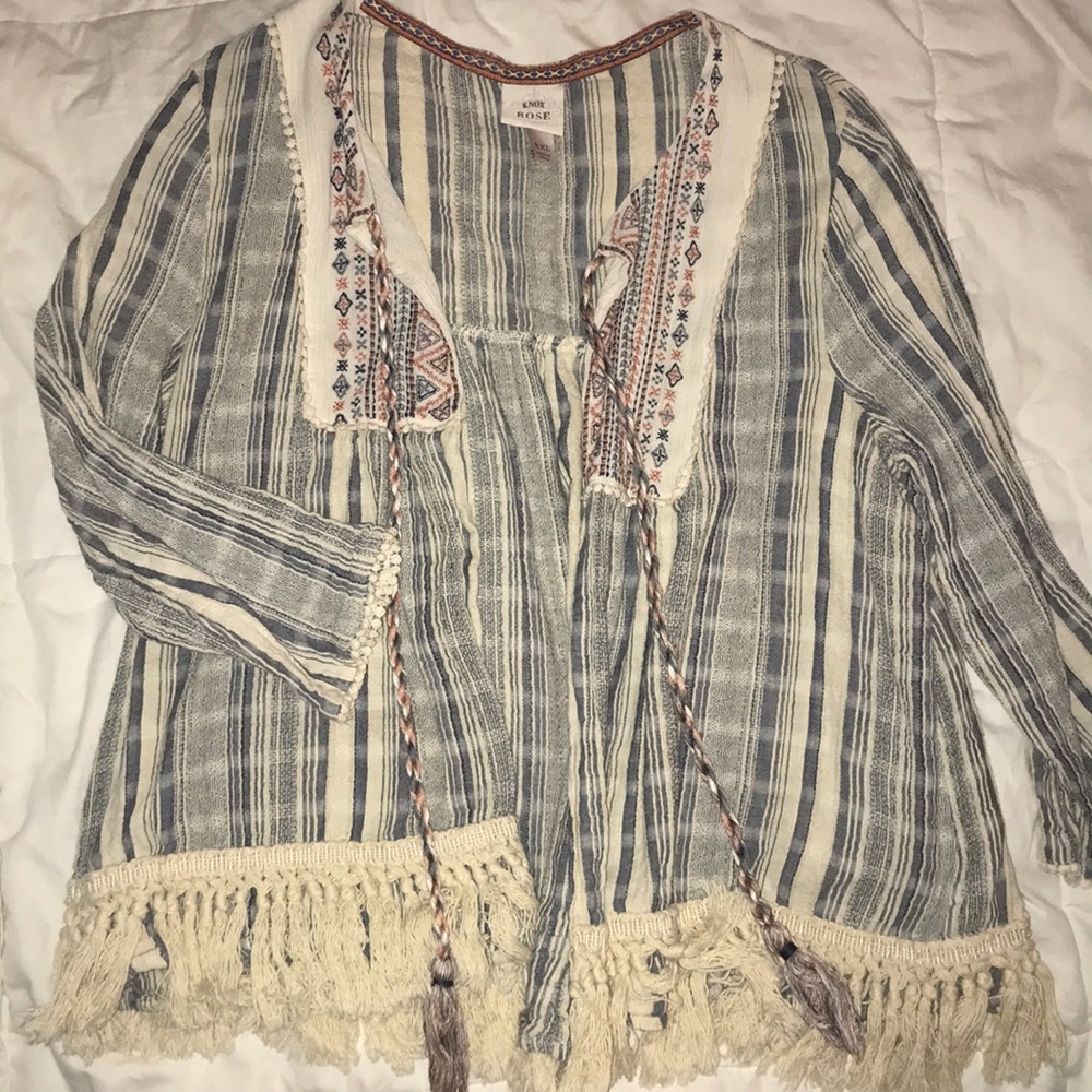 Boho top / cardigan